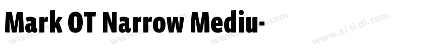 Mark OT Narrow Mediu字体转换